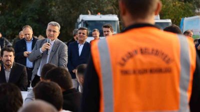 SAMSUN (İHA) – Samsun’un İlkadım Belediye Başkanı İhsan Kurnaz, çalışkan