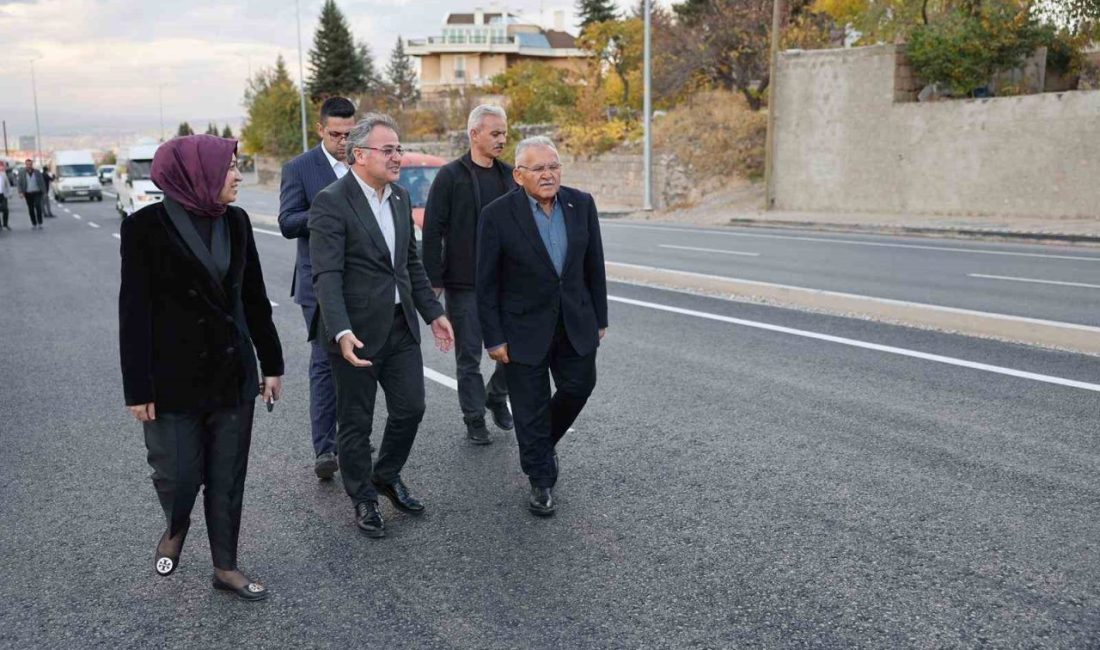 Hacılar Belediye Başkanı Bilal Özdoğan, ilçenin ana arterlerinden olan Kayseri