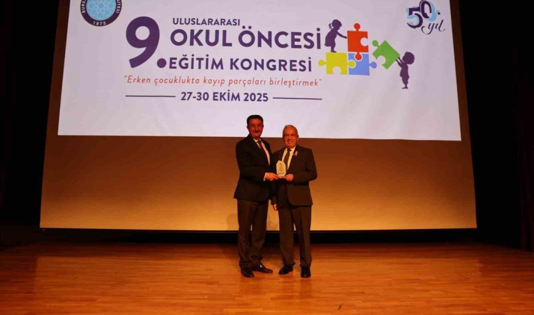 Nilüfer Belediye Başkanı Şadi Özdemir, 9. Uluslararası Okul Öncesi Eğitim