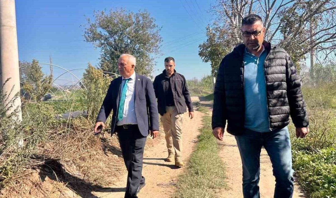 Sultanhisar Belediye Başkanı Osman Yıldırımkaya, Atça ve Sultanhisar’daki ova yollarında