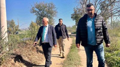 Sultanhisar Belediye Başkanı Osman Yıldırımkaya, Atça ve Sultanhisar’daki ova yollarında