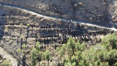 Bayburt’ta ‘Benim Okulum, Geleceğe Çare Yeşil Vatan’ projesi kapsamında düzenlenen