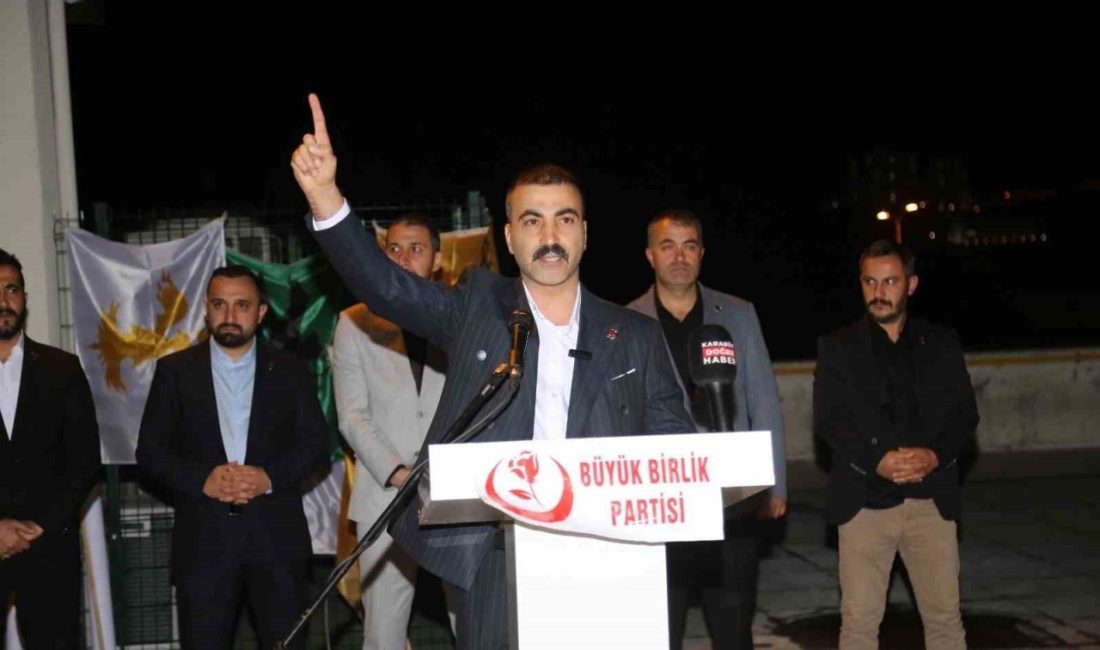 BBP Karabük İl Başkanı Murat Kesgin, 100. Yıl Camii’nde düzenlenen