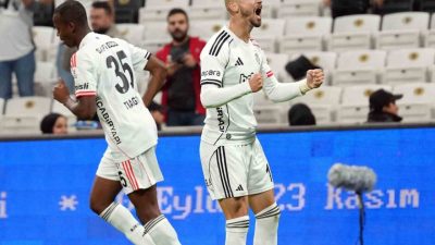 Beşiktaş’ın, Süper Lig’de oynadığı 7 maçta attığı 12 golün 11’ini