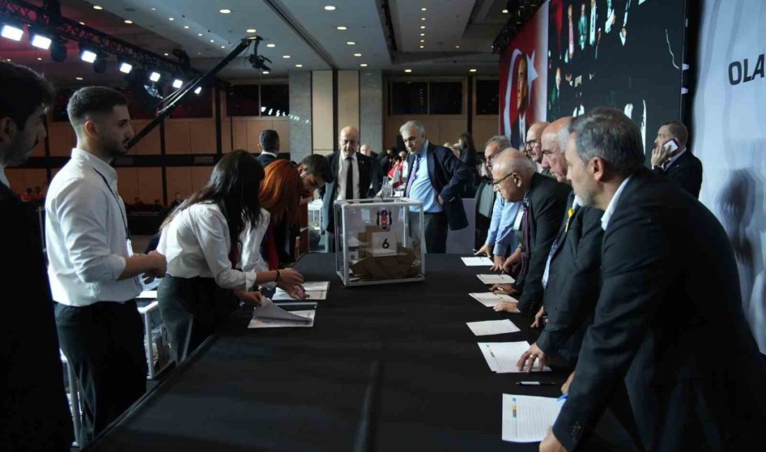 Beşiktaş’ta oy verme işlemi sona erdi Beşiktaş’ın olağan divan kurulu başkanlık seçimi toplantısında oy verme işlemi