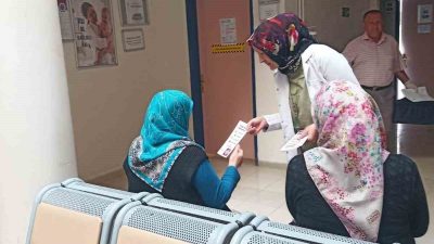 Beypazarı İlçe Sağlık Müdürlüğü personeli, 29 Eylül Dünya Kalp Günü