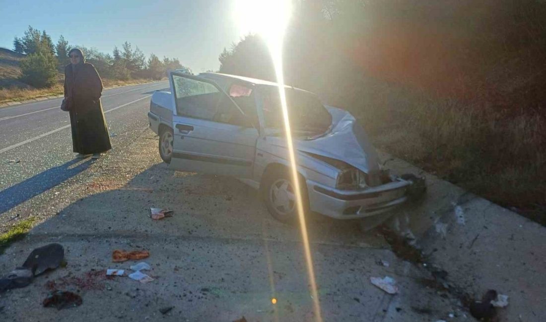 Bilecik’te meydana gelen trafik kazasında 2 kişi hafif şekilde yaralandı.