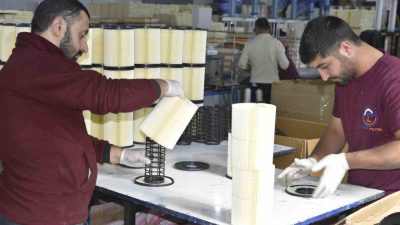 Bitlis’te üretilen filtreler, hem iç piyasada hem de yurt dışında