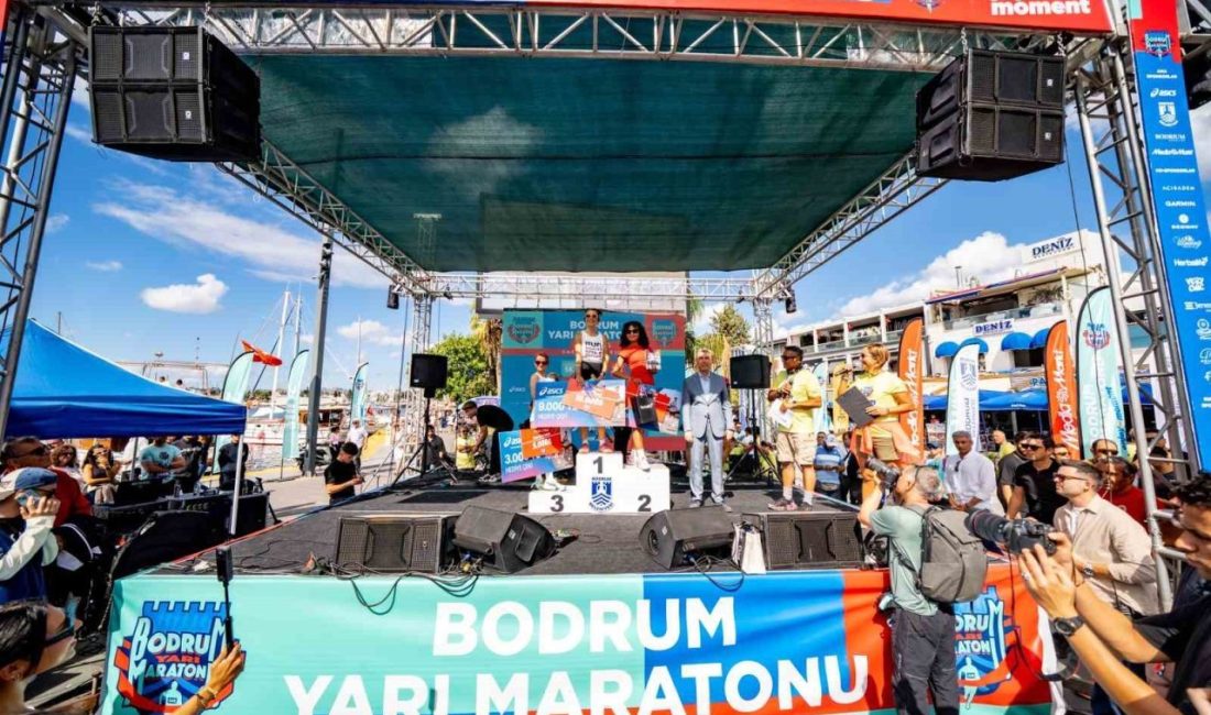 Bodrum Yarı Maratonu, 2 bin 150 sporcunun katılımıyla gerçekleşti. 21K