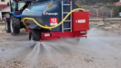 Bolu’nun Mudurnu ilçesinde kırsal alanlardaki yangınlara erken müdahale edebilmek amacıyla