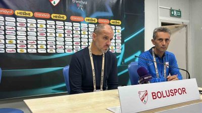 Trendyol 1. Lig’in 9. haftasında oynanan Boluspor Esenler Erokspor maçının