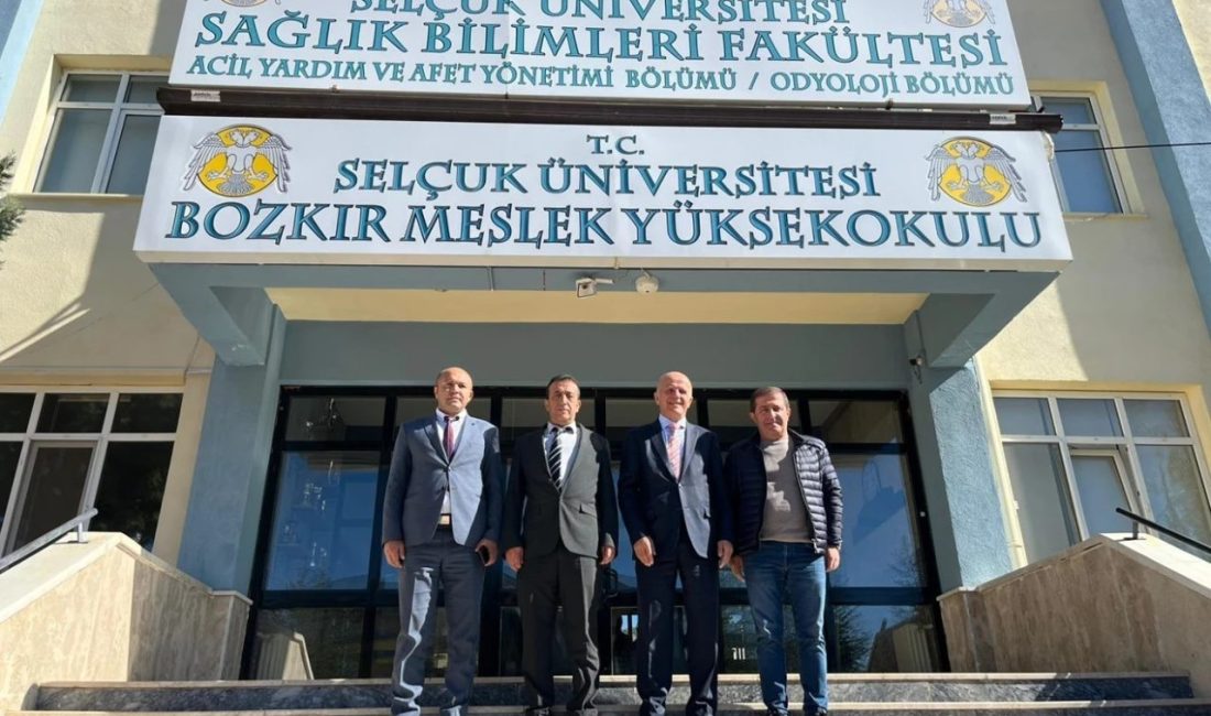 Konya’nın Bozkır ilçesinde Selçuk Üniversitesi Bozkır Meslek Yüksek Okulunda “Kariyer