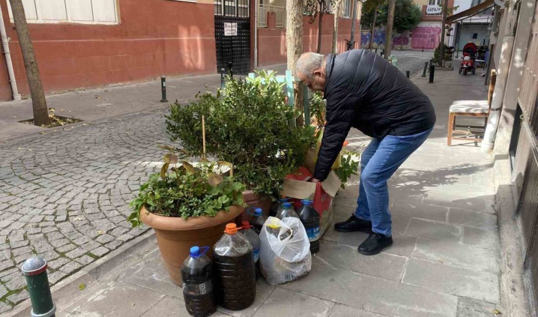 Eskişehir’de İstiklal Mahallesi Muhtarlığı’nda her hafta toplanan yaklaşık 60 kilo
