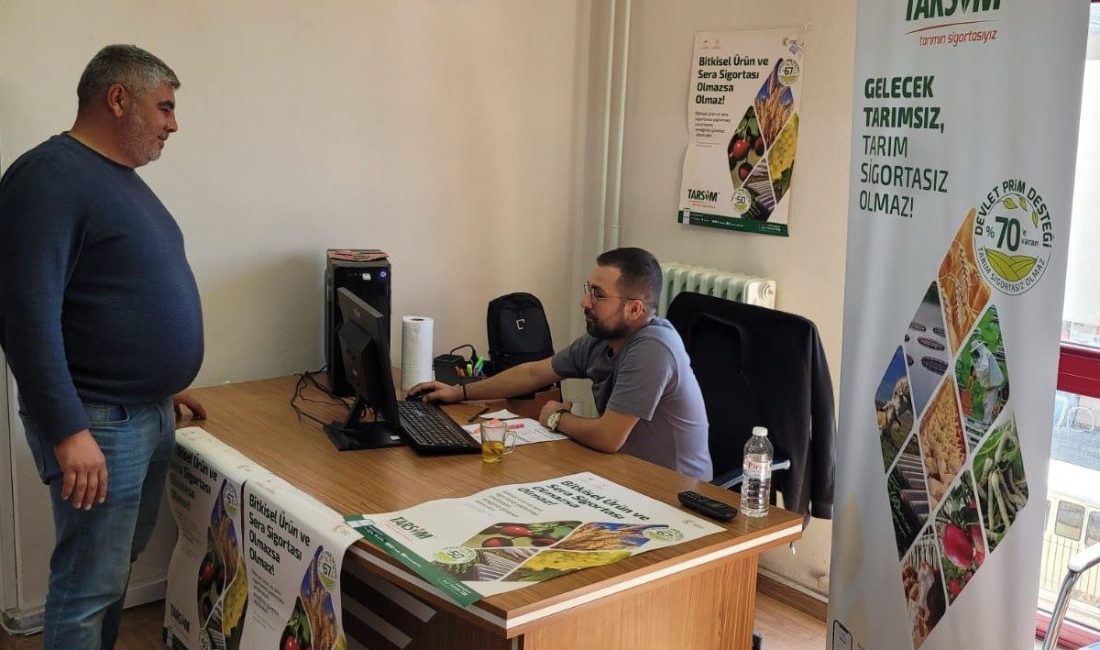 Buharkent İlçe Tarım ve Orman Müdürlüğü, üreticilerin doğal afetlere karşı
