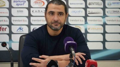 Ümraniyespor Teknik Direktörü Bülent Bölükbaşı, Erzurumspor FK maçının ardından yaptığı