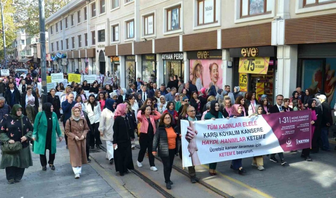 Bursa İl Sağlık Müdürlüğü tarafından, meme kanserinde erken teşhisin önemine