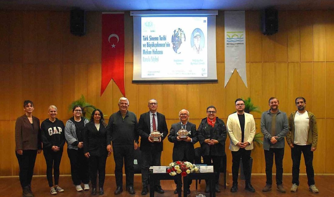 Büyükçekmece’nin kültürel hafızası sinema tarihiyle buluştu “Türk Sineması Tarihi ve Büyükçekmece’nin Mekan Hafızası” söyleşisinde, “Yücel’in Çiçekleri”