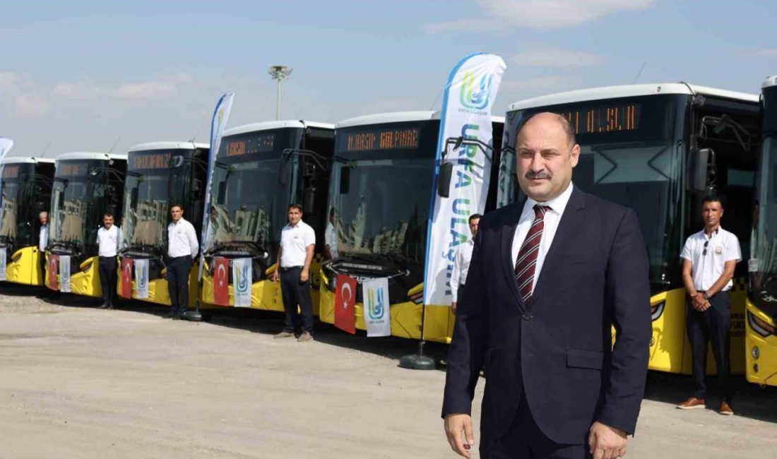 Şanlıurfa Büyükşehir Belediyesi, kent genelinde hizmet kalitesini artırmak ve ulaşım,