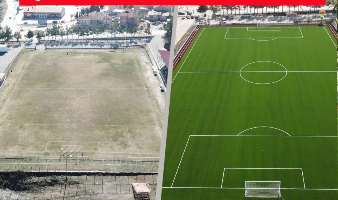 Denizli Gençlik Spor İl Müdürlüğü tarafından bir süredir bakım onarım