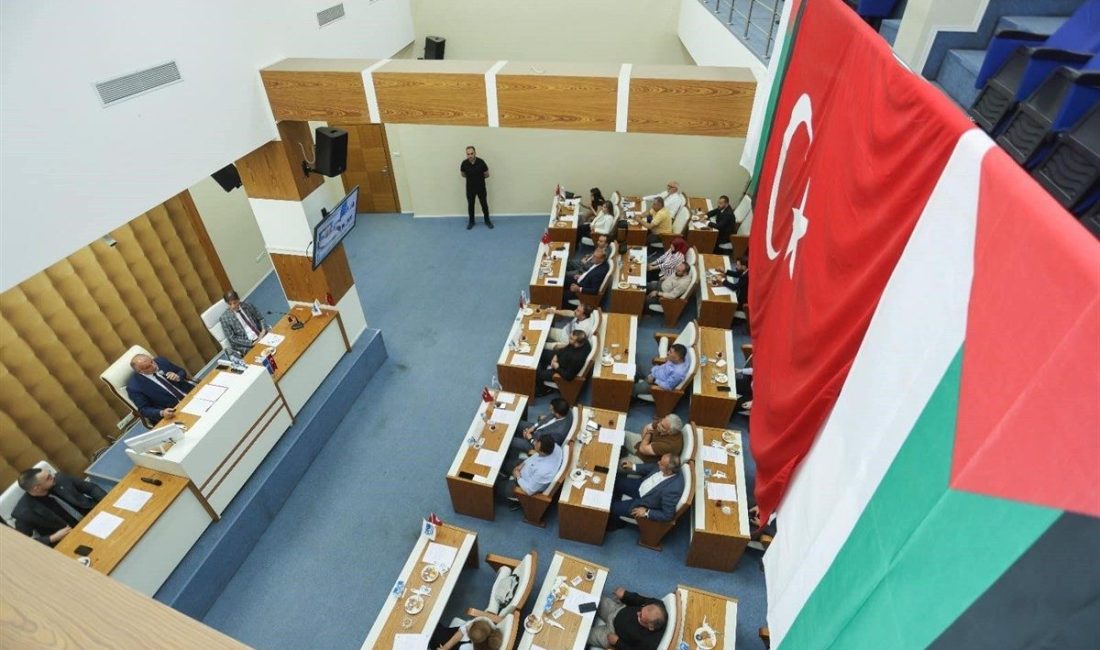 Samsun’un Canik Belediye Meclisi, 7 Ekim Salı günü yapacağı Gazze