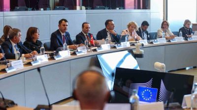 Çevre, Şehircilik ve İklim Değişikliği Bakanı Murat Kurum, Belçika’daki “Türkiye-AB