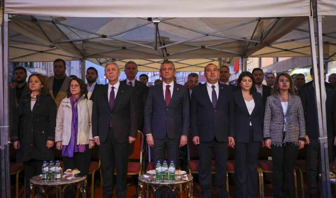 CHP Genel Başkanı Özgür Özel, Ankara Elmadağ Belediyesi Toplu Açılış