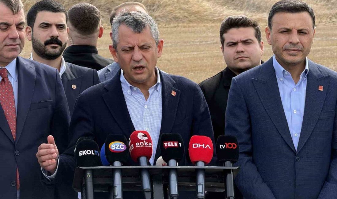 Cumhuriyet Halk Partisi (CHP) Genel Başkanı Özgür Özel, “Sumud Filosu’na