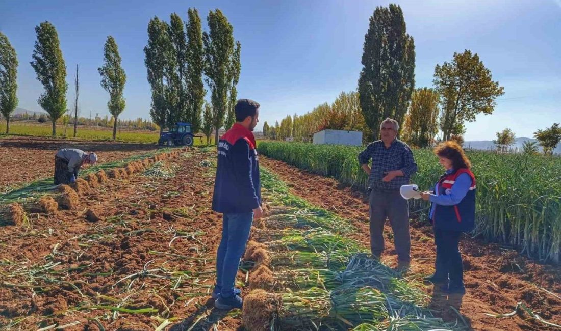 Afyonkarahisar İl Tarım ve Orman Müdürlüğü ekipleri çiftçileri ziyaret ederek