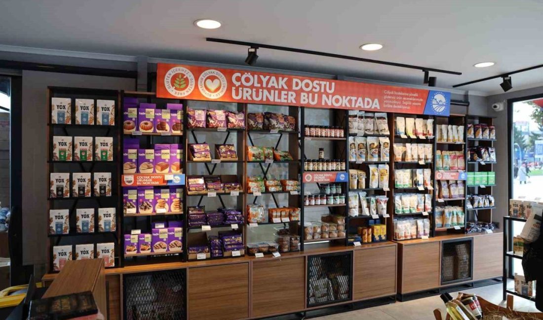 Sakarya Büyükşehir Belediyesi tarafından Demokrasi Meydanı’nda hizmete açılan Çölyak Ürün