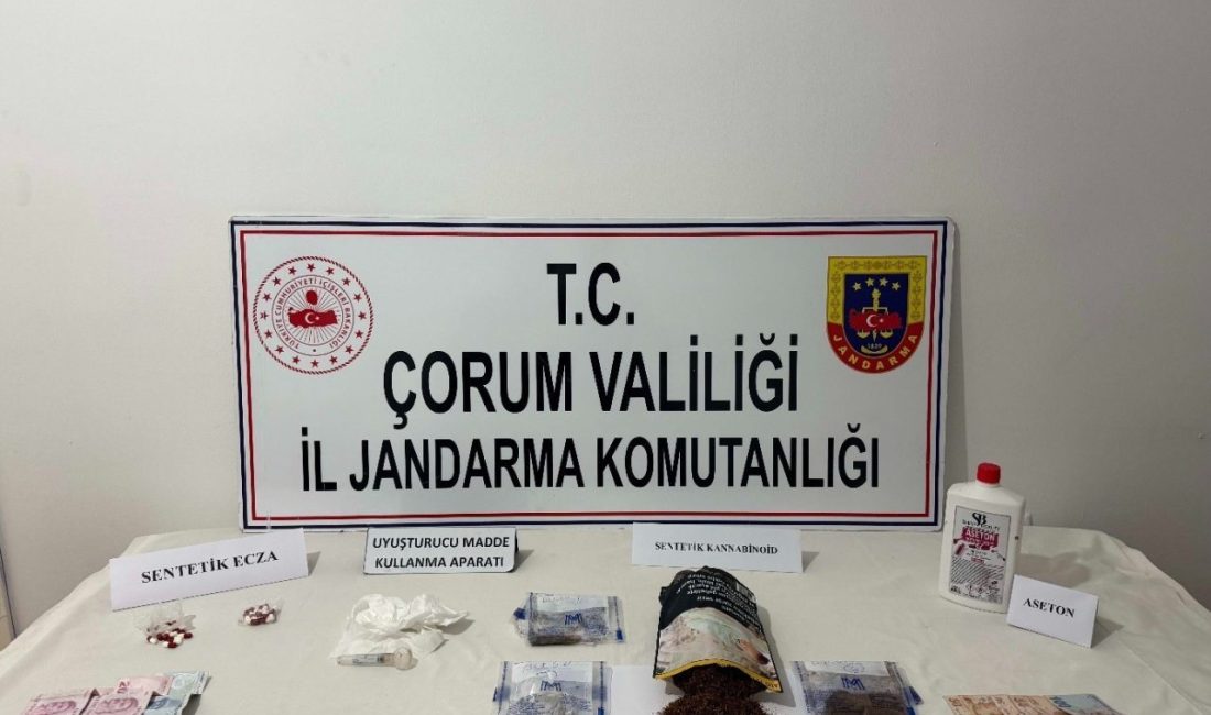 Çorum’da uyuşturucu operasyonları: 8 gözaltı Çorum’da jandarma ekiplerince il merkezi ile iki ilçede düzenlenen uyuşturucu
