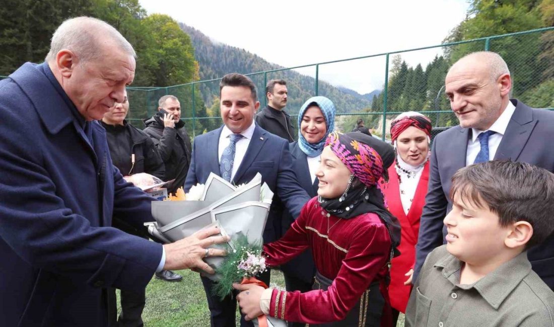 Cumhurbaşkanı Erdoğan Ayder Yaylası’nda Cumhurbaşkanı Recep Tayyip Erdoğan, önceki akşam geldiği, dün de toplu