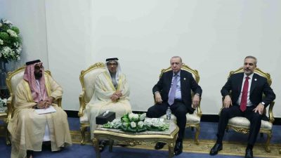 Cumhurbaşkanı Recep Tayyip Erdoğan, Gazze konulu Barış Zirvesi’ne katılmak üzere