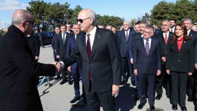 Cumhurbaşkanı Recep Tayyip Erdoğan başkanlığındaki devlet erkanı, 29 Ekim Cumhuriyet