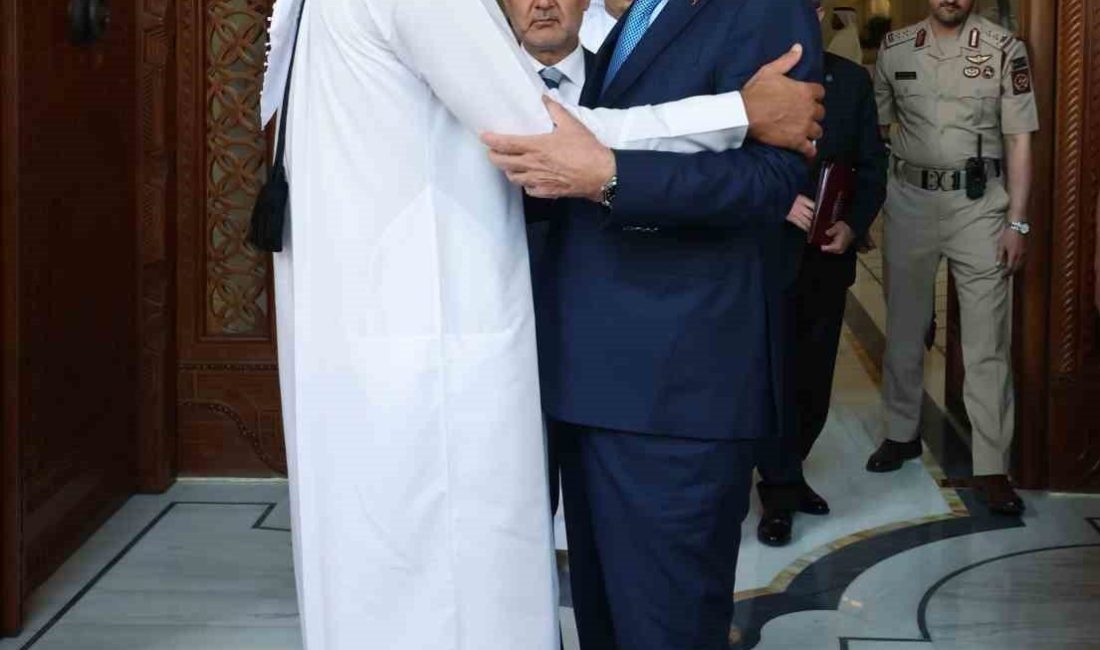 Cumhurbaşkanı Recep Tayyip Erdoğan, Katar temaslarını tamamlamasının ardından Doha’dan ayrıldı.