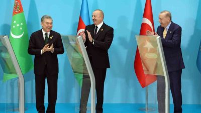 Cumhurbaşkanı Recep Tayyip Erdoğan, Türk Devletleri Teşkilatı (TDT) liderleri ile