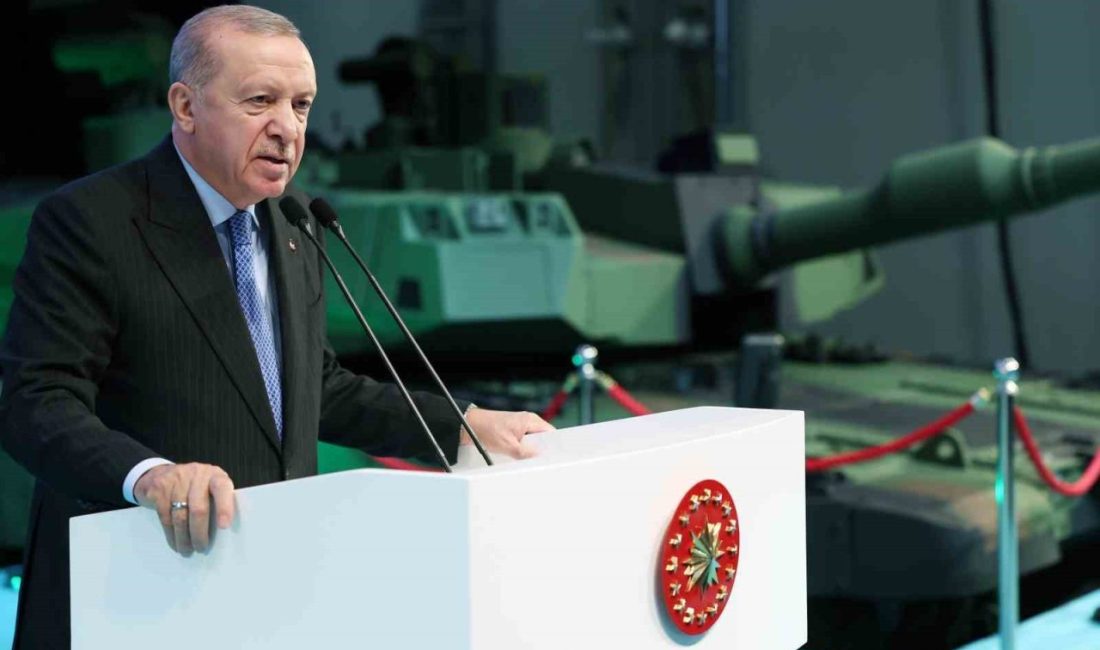 Cumhurbaşkanı Recep Tayyip Erdoğan, “Son 23 yılda savunma sanayi, diplomasi