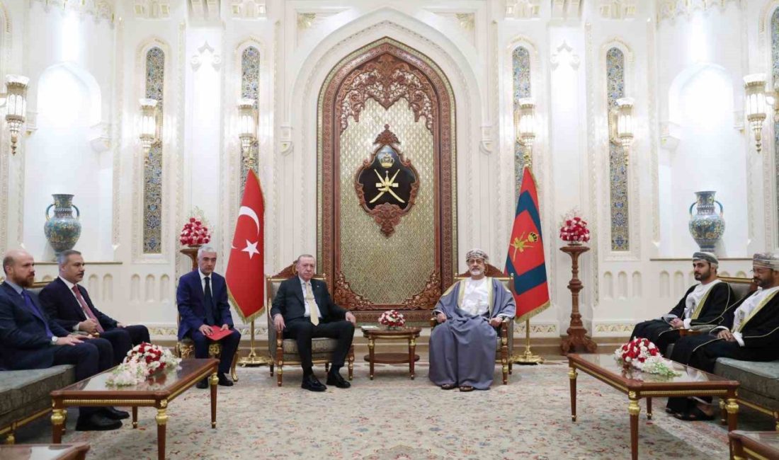 Cumhurbaşkanı Recep Tayyip Erdoğan, Umman Sultanı Heysem bin Tarık bin