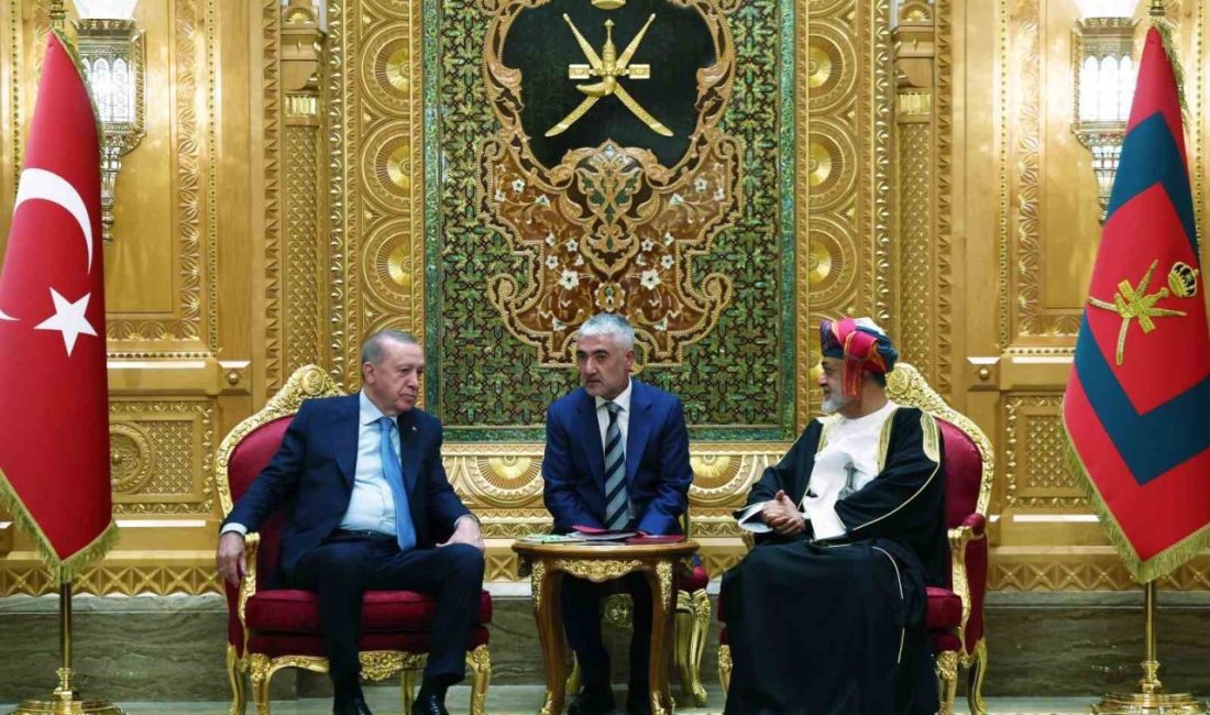 Cumhurbaşkanı Recep Tayyip Erdoğan, Umman Sultanı Heysem bin Tarık bin