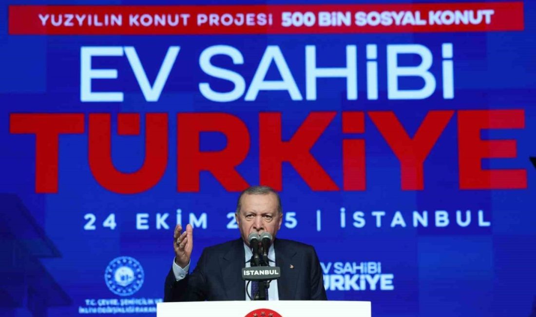 Cumhurbaşkanı Recep Tayyip Erdoğan, ’Yüzyılın Konut Projesi’nin detaylarını açıklayarak, “Projemizle
