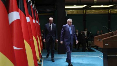 Cumhurbaşkanı Recep Tayyip Erdoğan, Almanya Başbakanı Friedrich Merz’in “İsrail kendini