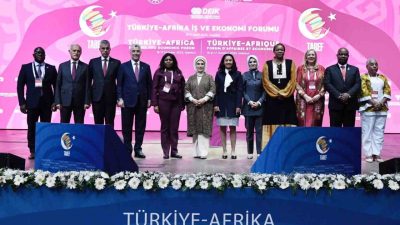 Türkiye-Afrika İş ve Ekonomi Forumu’na katılan Cumhurbaşkanı Recep Tayyip Erdoğan’ın