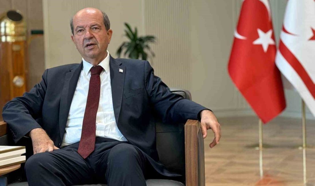 KKTC Cumhurbaşkanı Ersin Tatar, Türk basın mensuplarına yaptığı açıklamada Cumhurbaşkanlığı