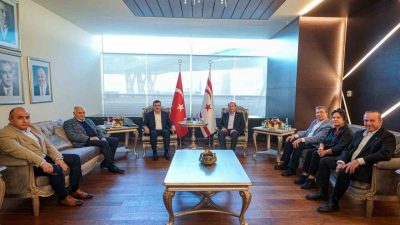 Cumhurbaşkanı Yardımcısı Cevdet Yılmaz, Kuzey Kıbrıs Türk Cumhuriyeti’ndeki (KKTC) temaslarını