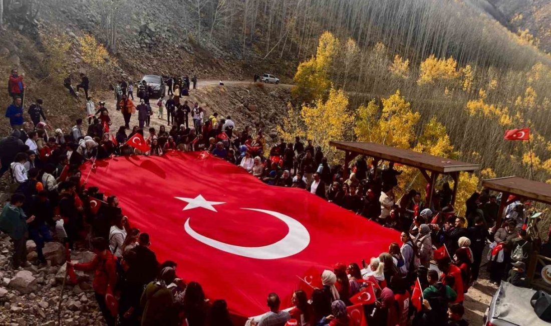 Cumhuriyetin 102. yılı; doğanın kalbinde birlik, coşku ve milli gururla