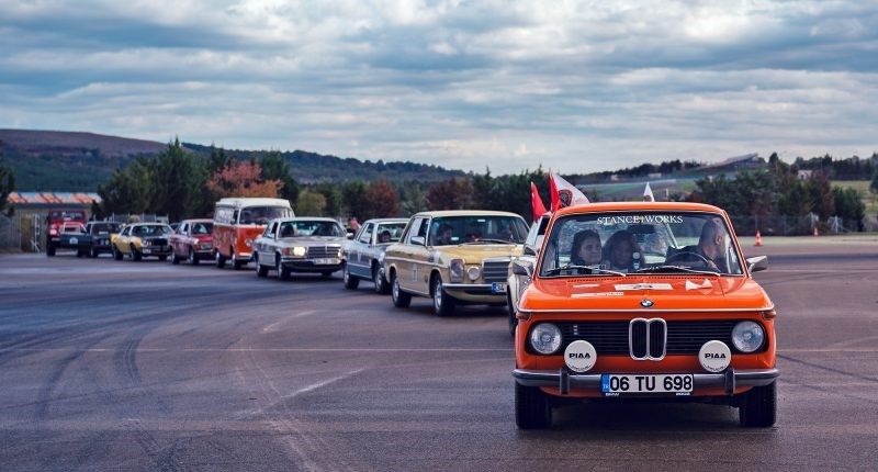 Hafta sonu yapılan ve Klasik Otomobil Kulübü’nün (KOK) organize ettiği