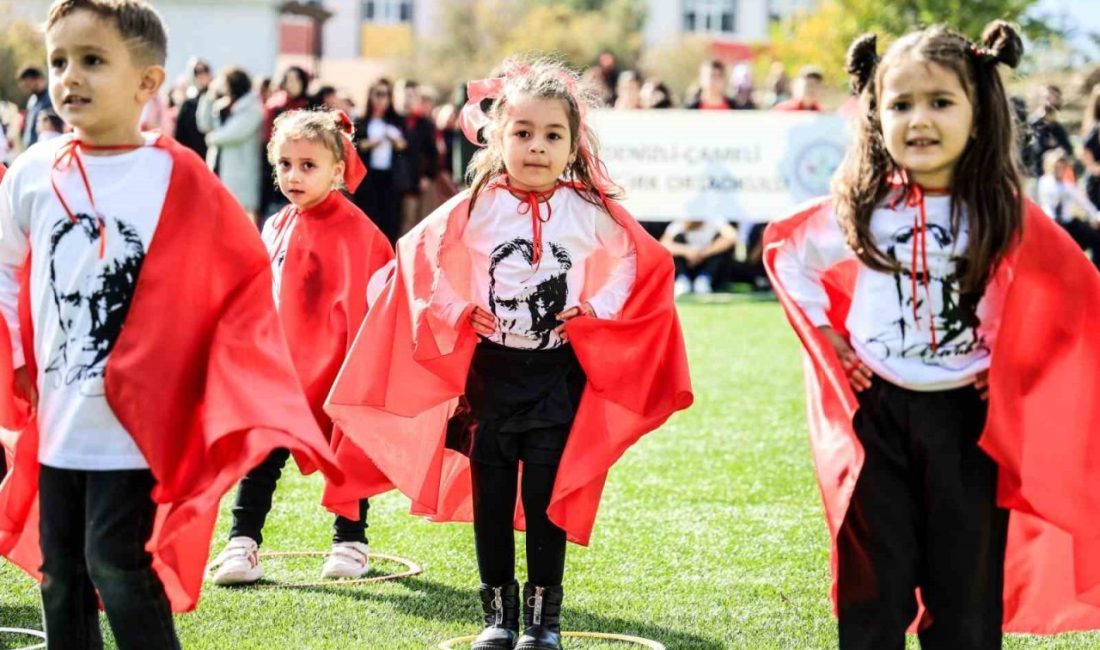 Denizli’nin Çameli ilçesinde, 29 Ekim Cumhuriyet Bayramı ve Türkiye Cumhuriyetinin