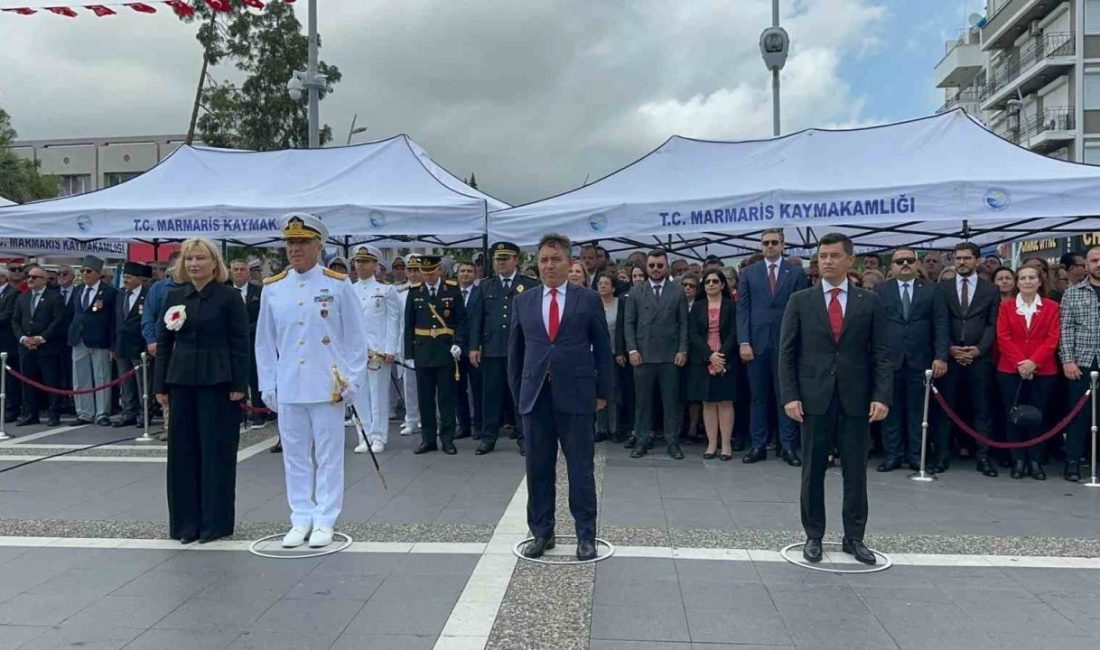 Türkiye Cumhuriyetinin 102. yıldönümünün kutlamaları programları dahilinde Muğla’nın Marmaris ilçesinde