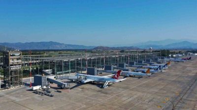 Devlet Hava Meydanları İşletmesinden yapılan açıklamada, Dalaman Havalimanında Eylül ayında