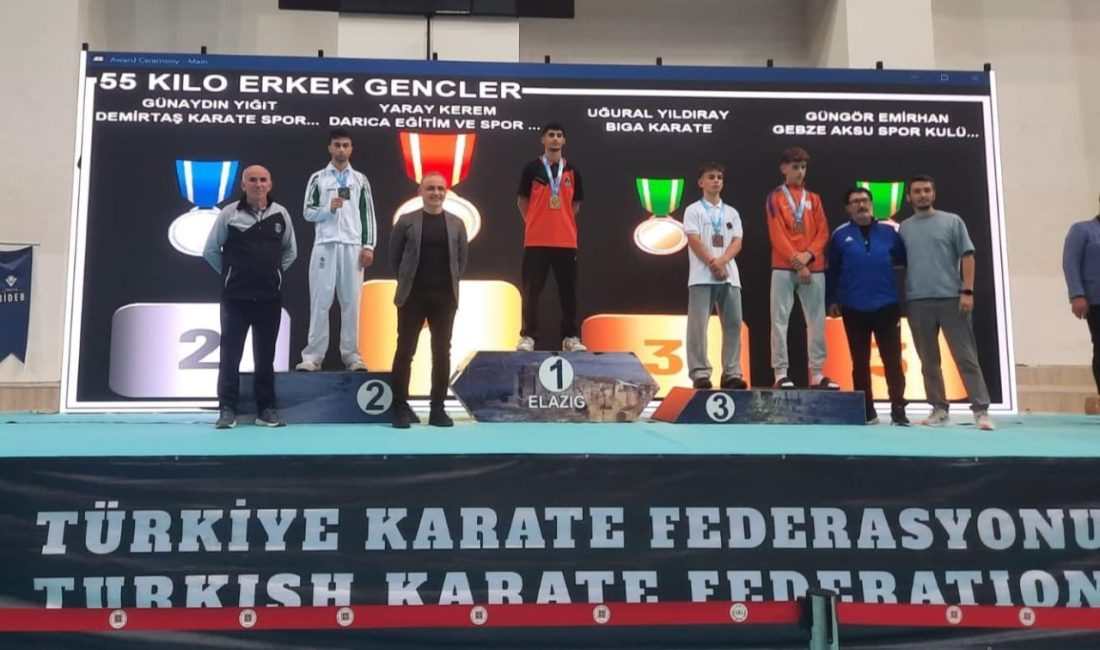 Darıca Belediyesi Eğitim ve Spor Kulübü’nden 3 sporcu, Elazığ’da düzenlenen