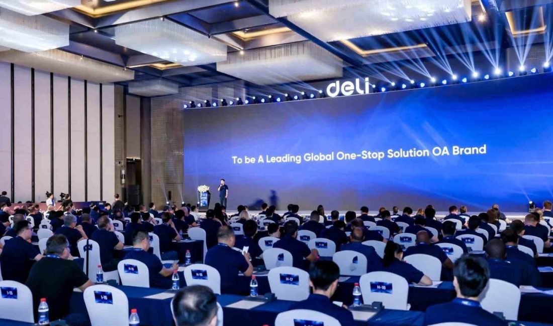 Deli Group, 2025 Dünya Çapında Ofis Otomasyon Ortakları Konferansı’na ev sahipliği yaptı Deli Group, Çin’in Zhejiang eyaletinin Ningbo şehrinde “İlham Veren İnovasyon”
